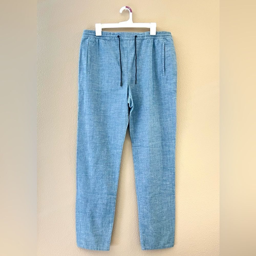 Proenza Schouler Drawstring Soft Denim Pants